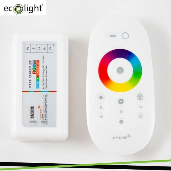 Controller per strip led RGBW con Telecomando
